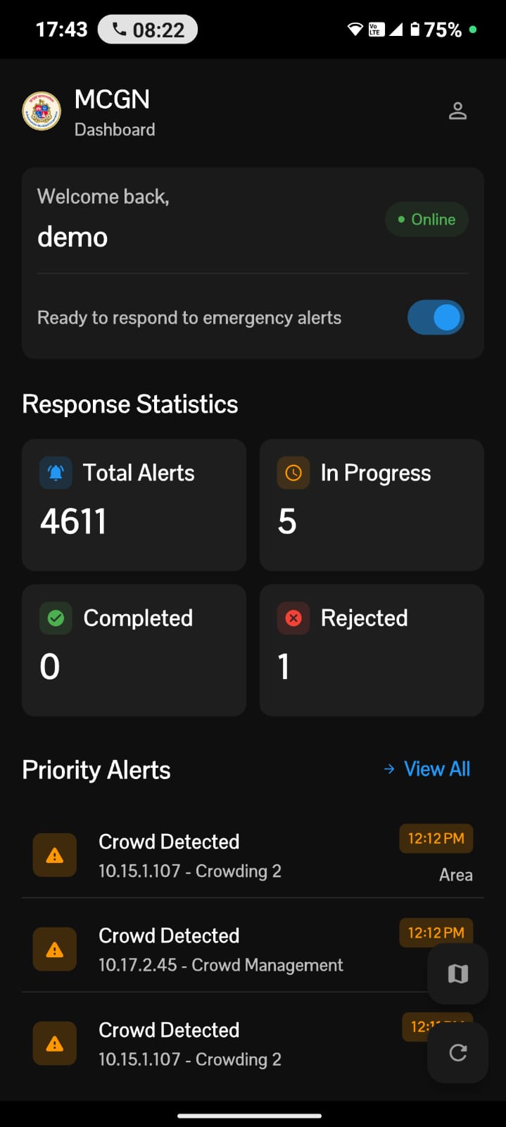 Mobile Response System