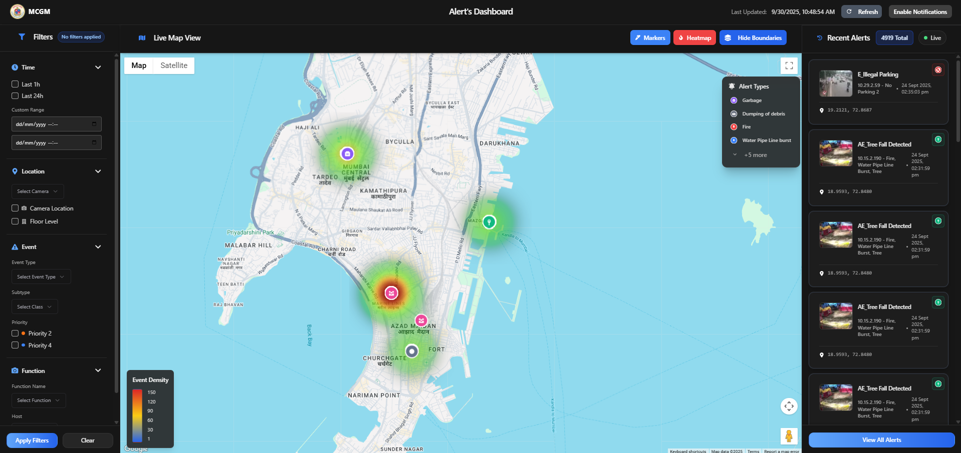 Camera Alert Response